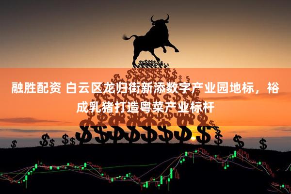 融胜配资 白云区龙归街新添数字产业园地标，裕成乳猪打造粤菜产业标杆